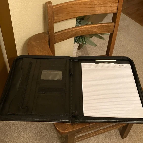 Hair on Hide (HOH)/Leather Binder & Merrick's HOH/Leather Address Book Bundle - Picture 7 of 15